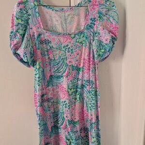 Lilly Pulitzer Short Sleeved Dress size L